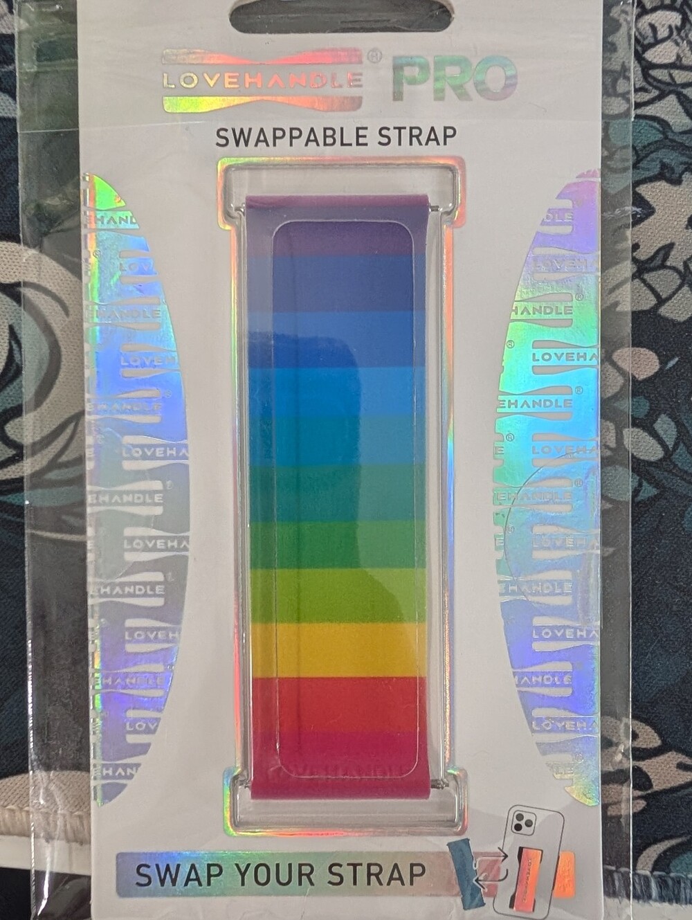 Love Handle PRO Strap - Neon Rainbow